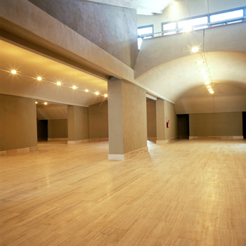 Percorso interno verso il foyer