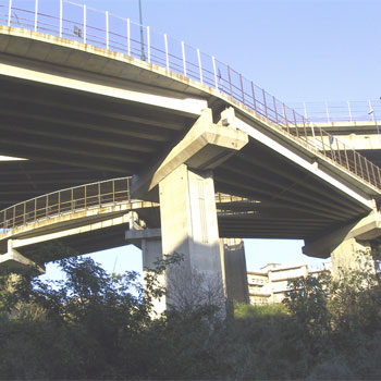 Ingresso al nuovo svincolo e viadotto
